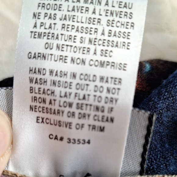 Geometric Pattern Open-Front Cardigan - Picture 4 of 9